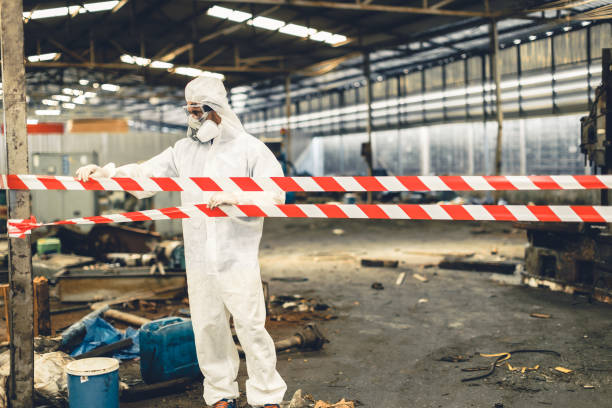Professional Drug Lab Cleanup technician working in Mount Vernon, MD